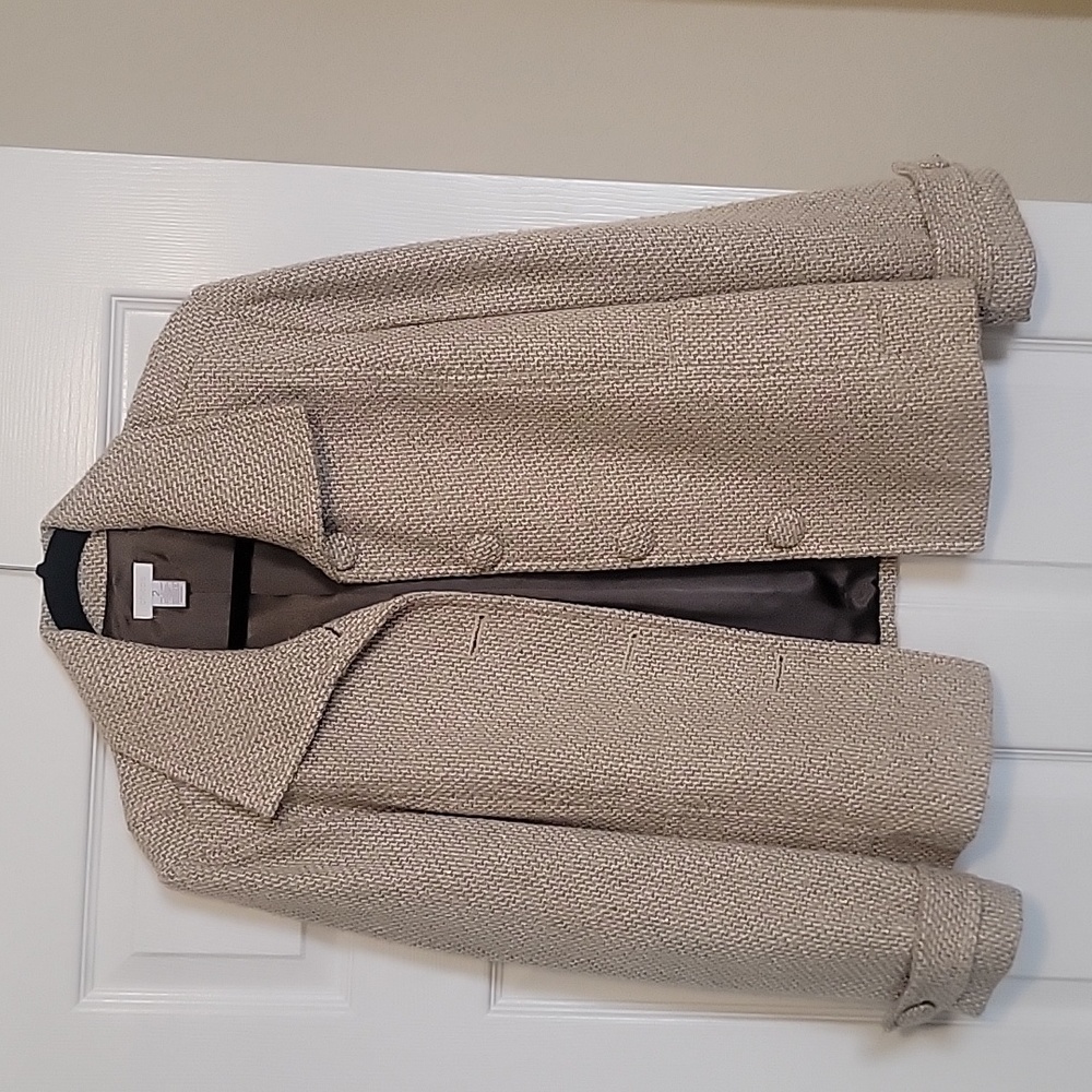 Woman's tan coat size 2